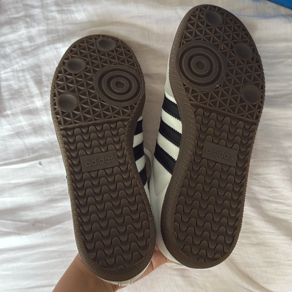Adidas Samba White and Gray Sneakers - Picture 7 of 7